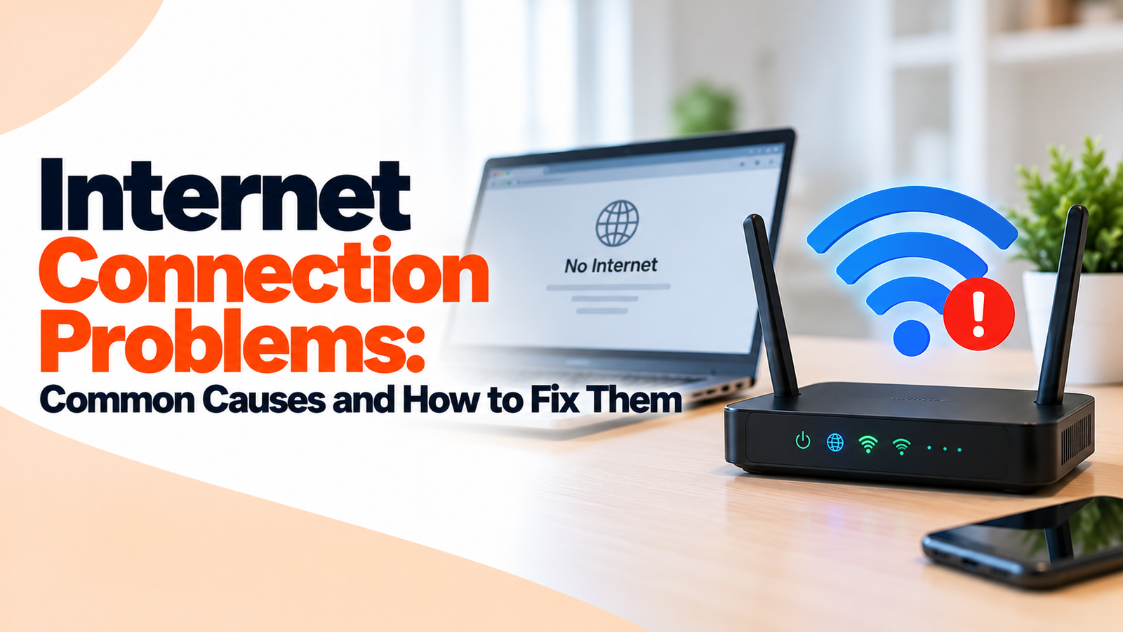 Internet Connection Problems: Causes and Fixes